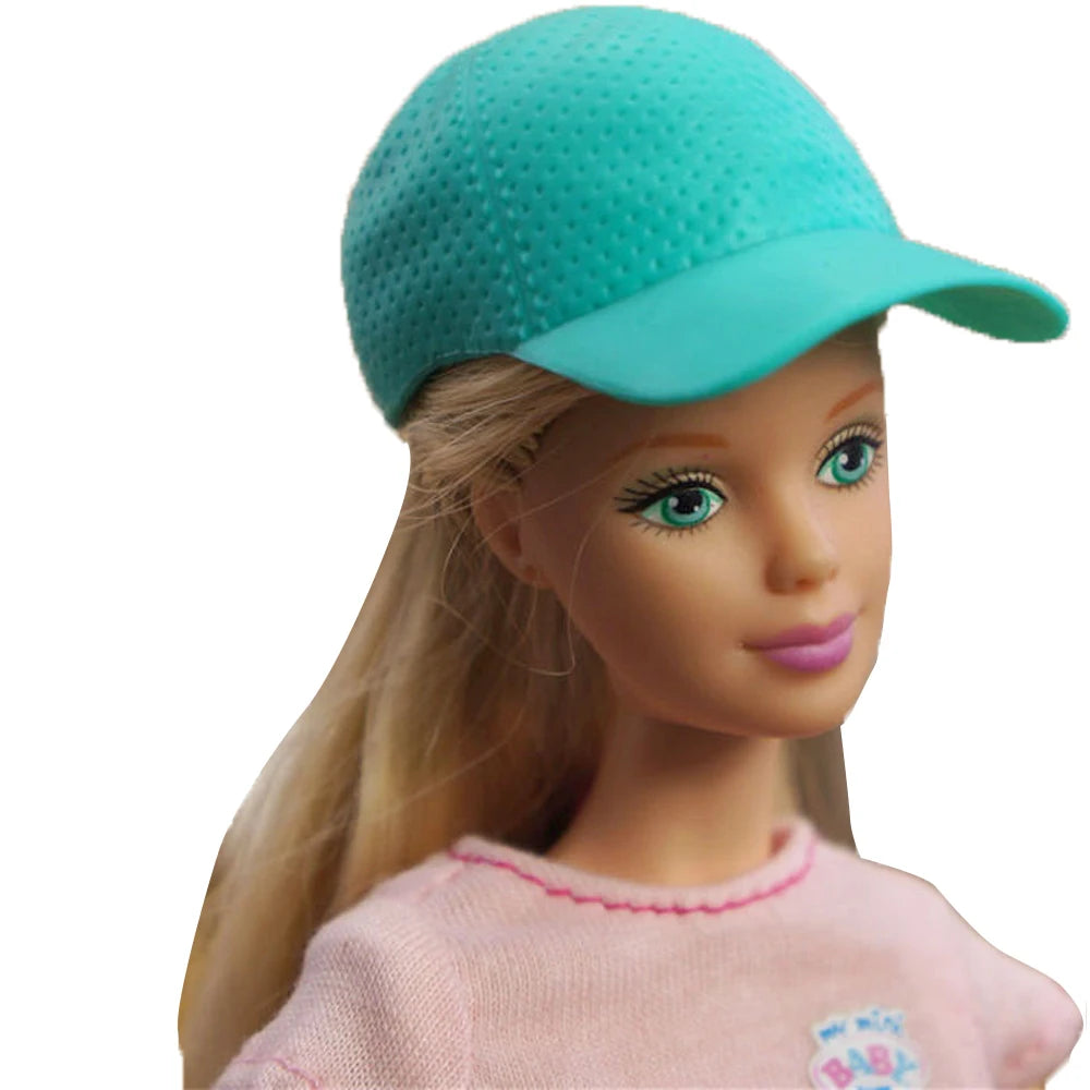 NK Official Mix Doll Accessories 1/6 Doll Clothes Doll Toy hous Cowboy Hats Sunglasses Caps Shoes 11.5 Inch Doll house Toys JJ