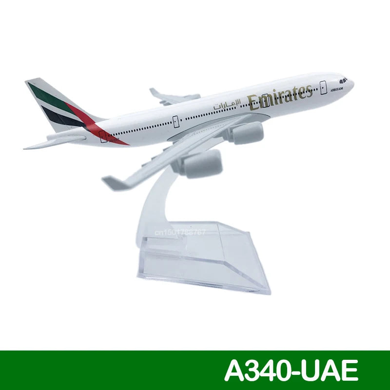 6Inch 15CM A380 A350 A330 A320 Concorde Diecast Airplane Model For Gift Collection