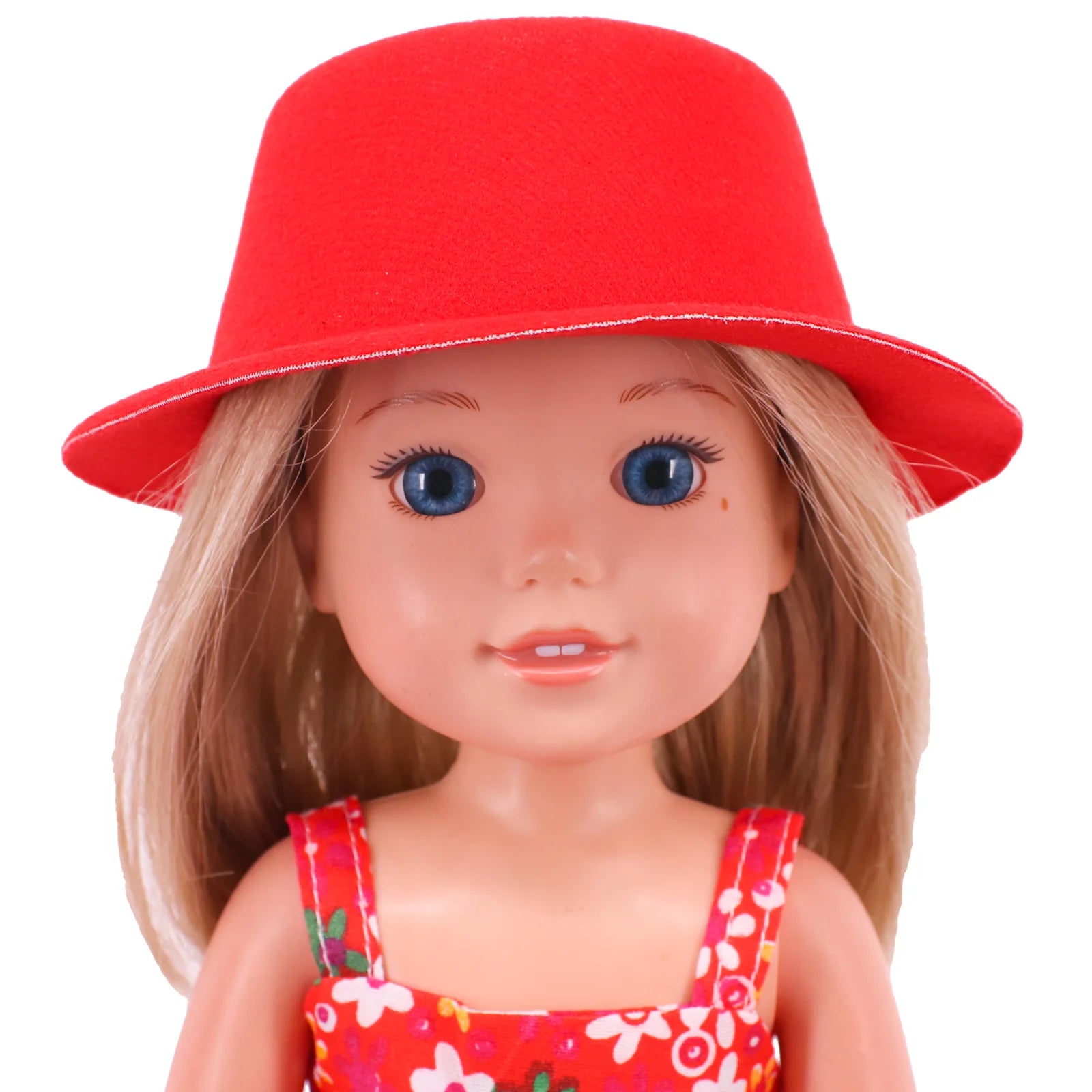 Plush Cute Doll Hat For Paola Reina & 1/3 1/4 1/6 BJD Blyth & 14.5 Inch Wellie Wisher Doll Clothes Accessories