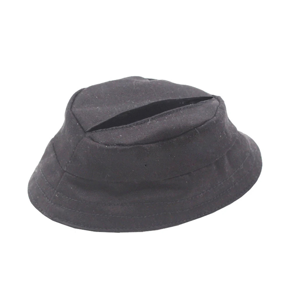 For 17cm LABUBU hat sit party macaron outfit doll bucket Hat Cute Doll Accessories Kids Girls Toys