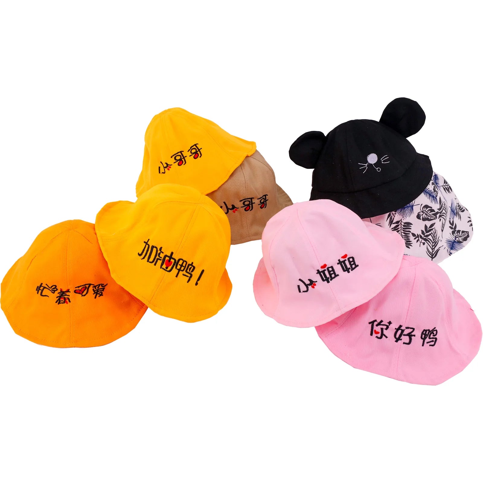 Fashion Fisherman's Hat For 30 Cm Mimi Yellow Duck Doll lalafanfan Clothes Accessories Children's Toys Girls Birthday Gifts