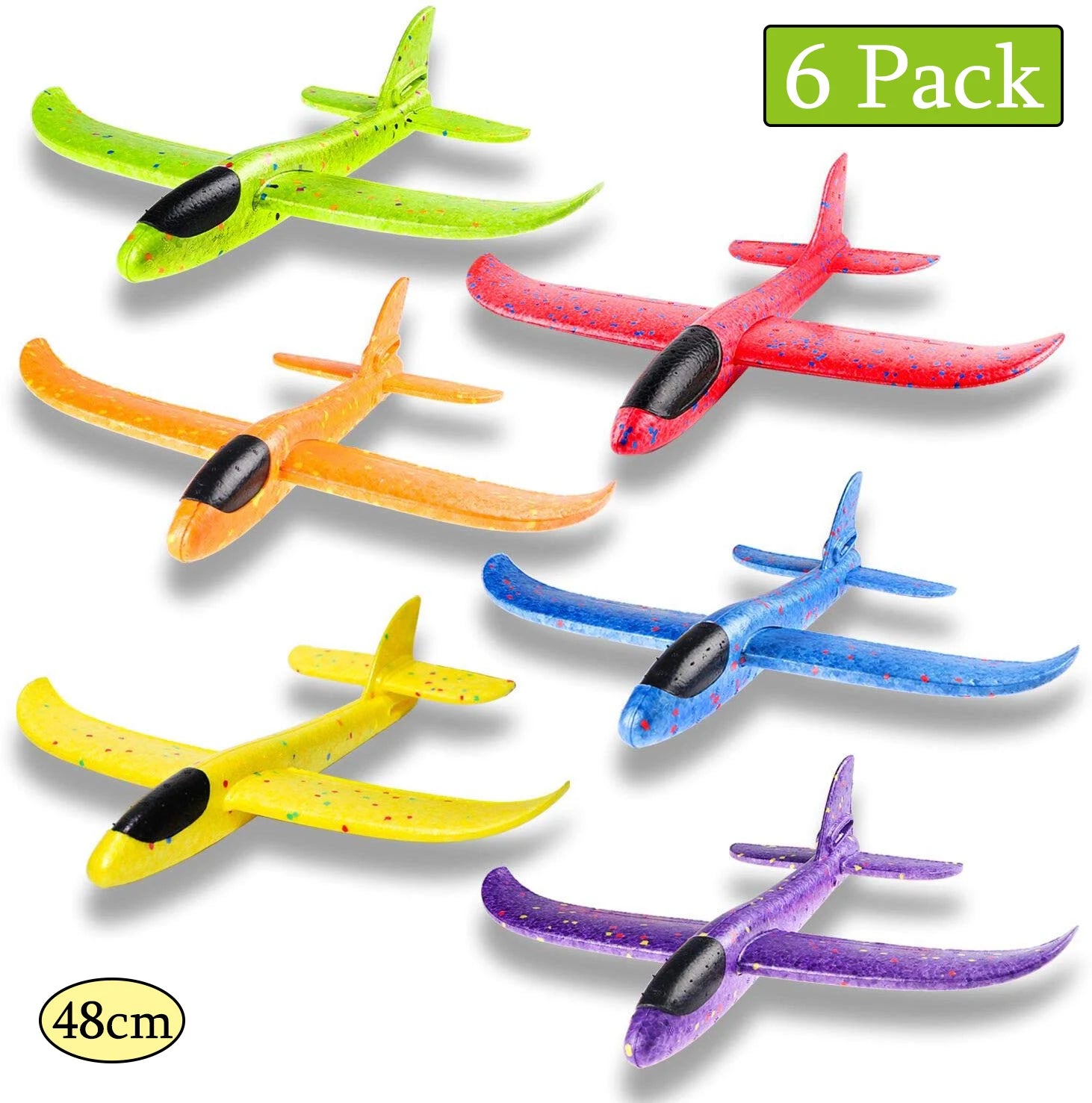 36cm48cm Large Foam Plane Glider Hand Throw Airplane Inertial EPP Bubble Planes Outdoor Launch Kids Toys for Children Boys Gift