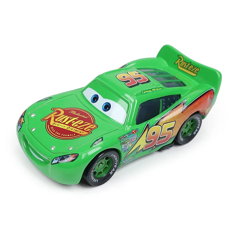 Disney Pixar No. 95 Lightning McQueen Metal Die-cast Toy Car 1:55 Bulk Spot Car2 & Car3 Kids Best Birthday Gift