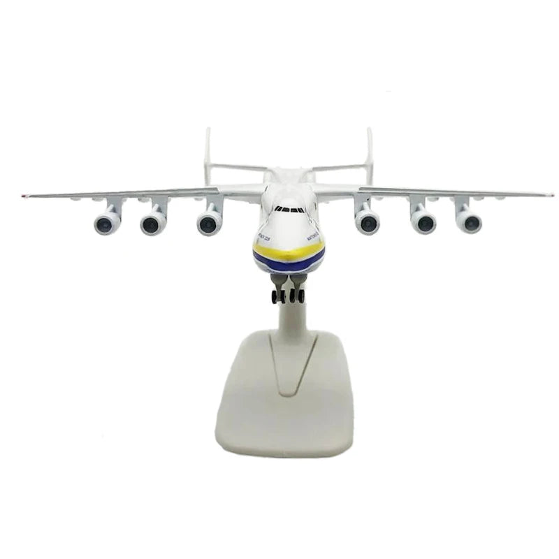 20CM Diecast Alloy Antonov An-225 "Mriya" B747 777 787 A380 350 330 Airplane Model 1/400 Scale
