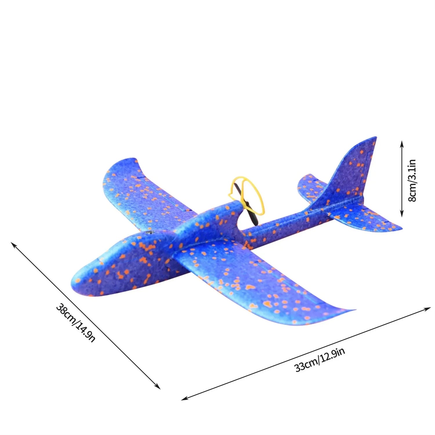 Electric Foam Airplane Toy Hand Throwing Plane Toy for Kids Aircraft Toy with USB Charging Outdoor Flying Toys Birthday Gift