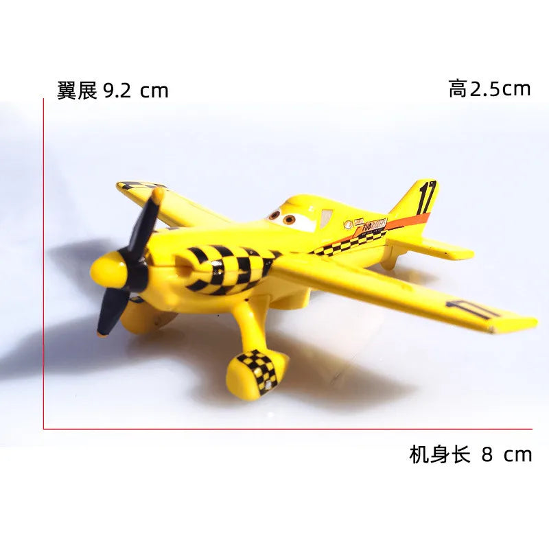 Disney Pixar Planes Dust Crophopper Skipper Dottie Ehsani Metal Diecast Fighter Aircraft Collectible Model Toys Birthday Gifts