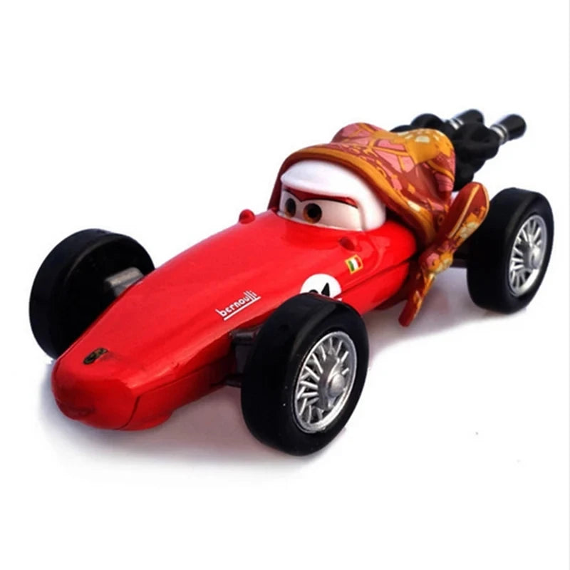 Disney Pixar Cars Metal Diecast Car Toy Lightning McQueen Matt Jackson Storm Ramirez 1:55 Alloy Pixar Car Boy Toy Birthday Gifts
