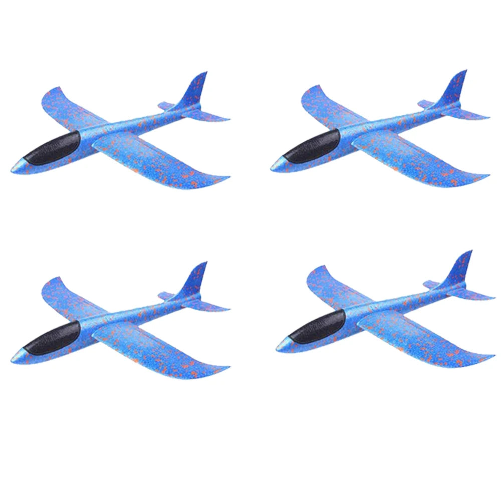 36cm48cm Large Foam Plane Glider Hand Throw Airplane Inertial EPP Bubble Planes Outdoor Launch Kids Toys for Children Boys Gift