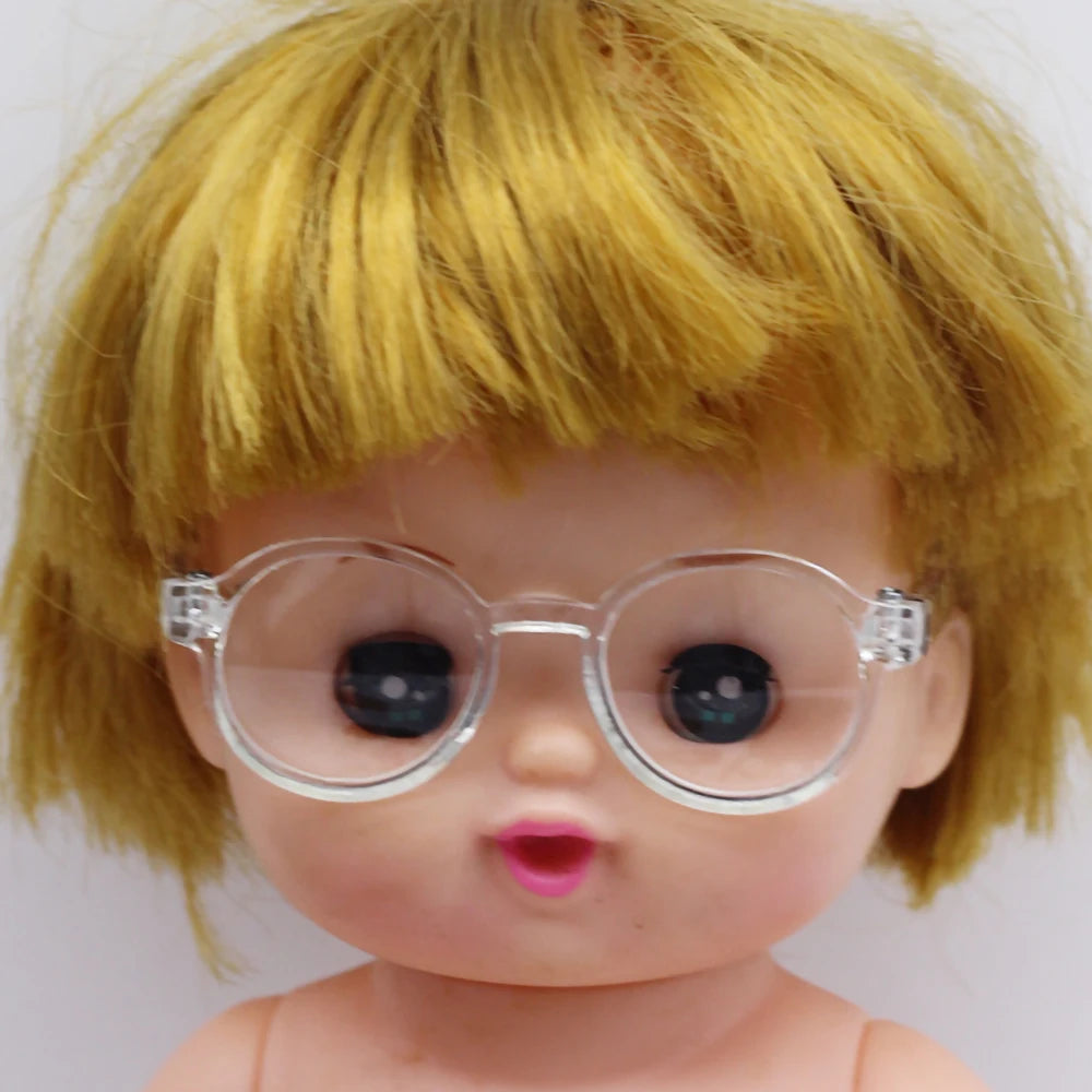 Fashion Doll Glasses for 1/3 1/6 1/8 60cm BJD Blyth Doll Plush Toy Sunglasses DIY Accessories Dress Up Toys Gift