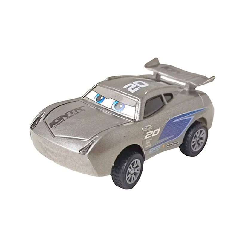 Mini 12 pcs Disney Pixar Cars 3 Piston Cup Rebound Car  Collection Lightning McQueen Jackson Storm PVC Car Model Toy for childre