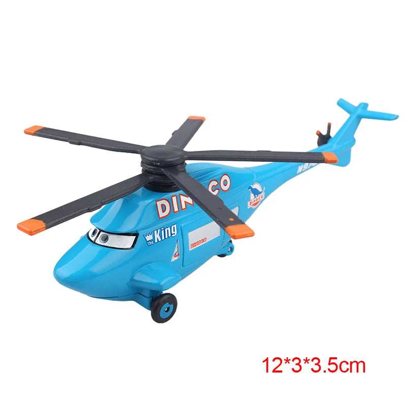 NEW Disney Pixar Cars 3 Toy Lightning McQueen Jackson Frank Airplane Champion Metal Diecast Model Car For Kid Birthday Xmas Gift