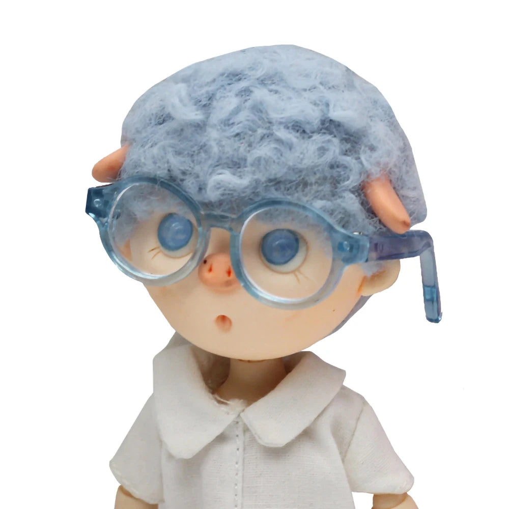 Fashion Doll Glasses for 1/3 1/6 1/8 60cm BJD Blyth Doll Plush Toy Sunglasses DIY Accessories Dress Up Toys Gift