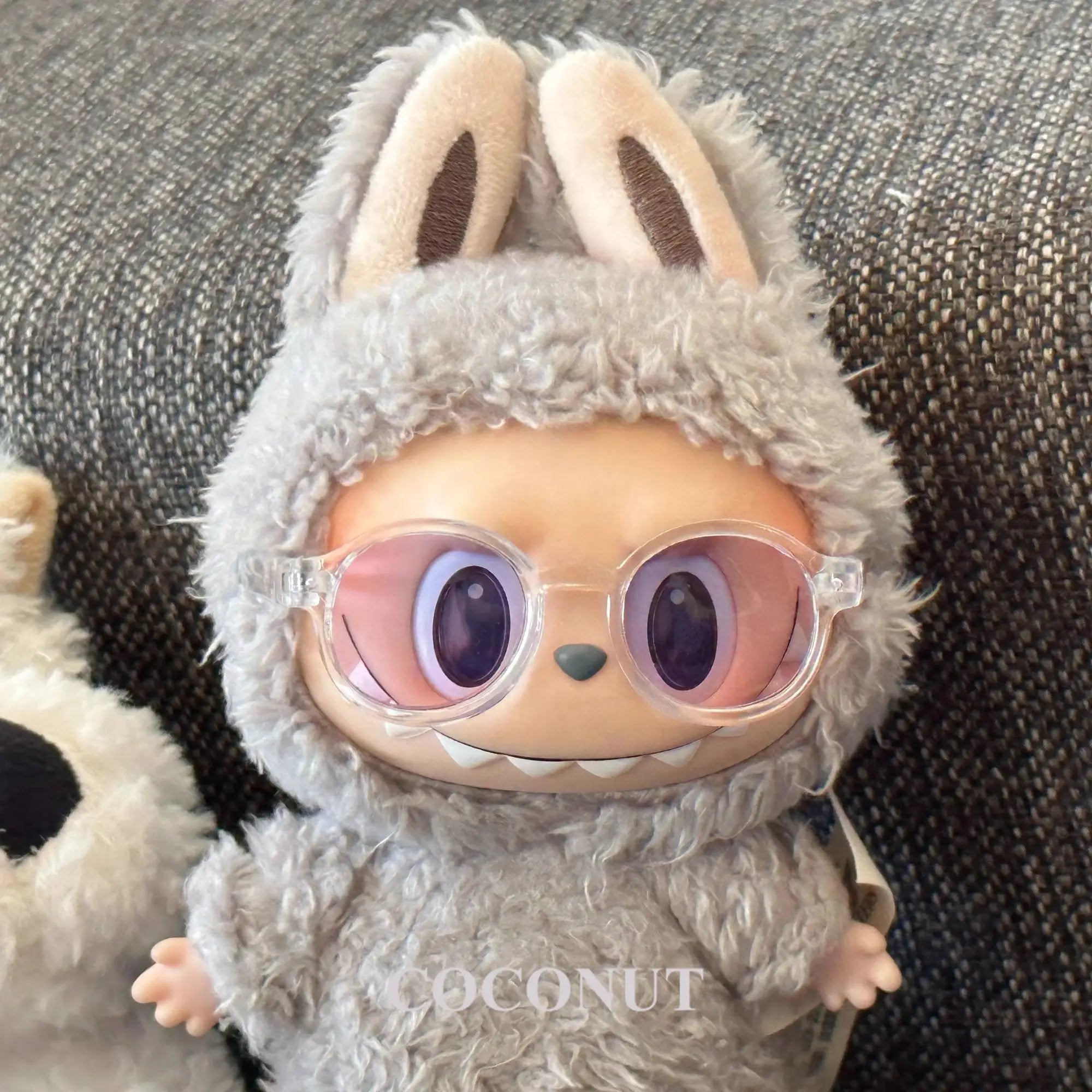 For 10/15cm Cotton/Ropa Labubu Glasses Cute Plastic Glasses Delicate Workmanship For Dolls Toy Glasses Accessories
