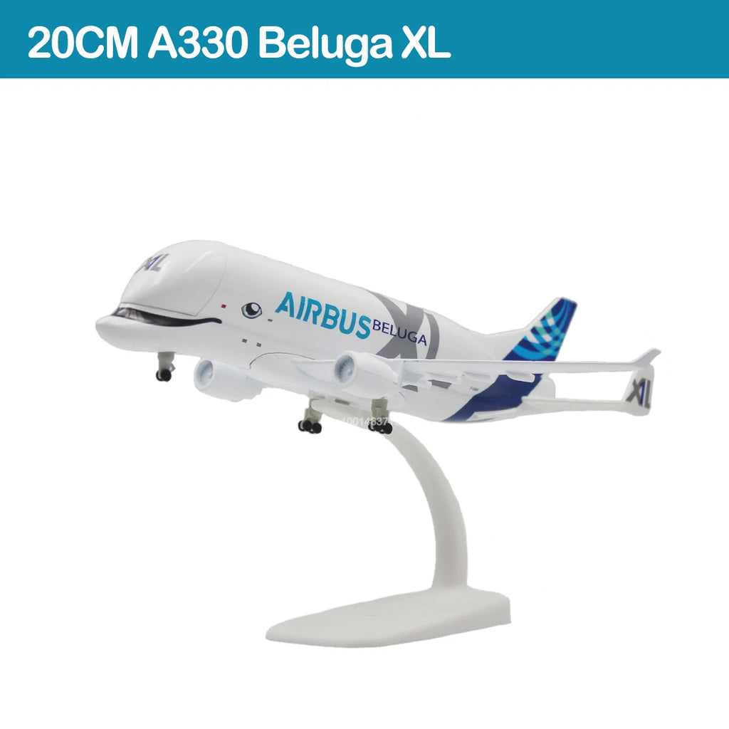 20CM Diecast Alloy Antonov An-225 "Mriya" B747 777 787 A380 350 330 Airplane Model 1/400 Scale