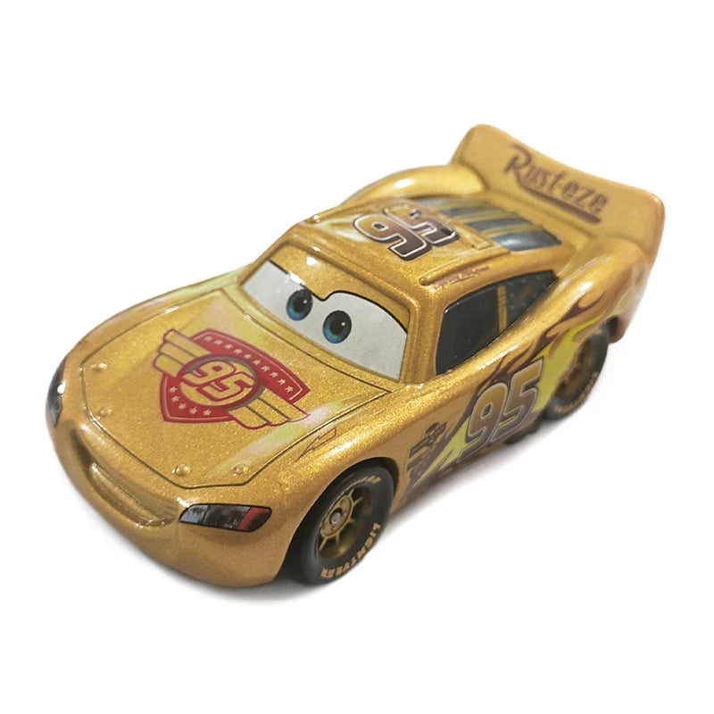 Disney Pixar No. 95 Lightning McQueen Metal Die-cast Toy Car 1:55 Bulk Spot Car2 & Car3 Kids Best Birthday Gift