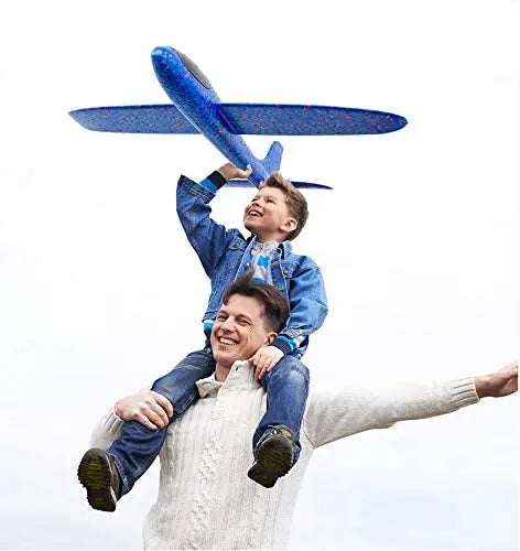 36cm48cm Large Foam Plane Glider Hand Throw Airplane Inertial EPP Bubble Planes Outdoor Launch Kids Toys for Children Boys Gift