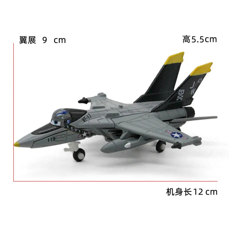 Disney Pixar Planes Dust Crophopper Skipper Dottie Ehsani Metal Diecast Fighter Aircraft Collectible Model Toys Birthday Gifts