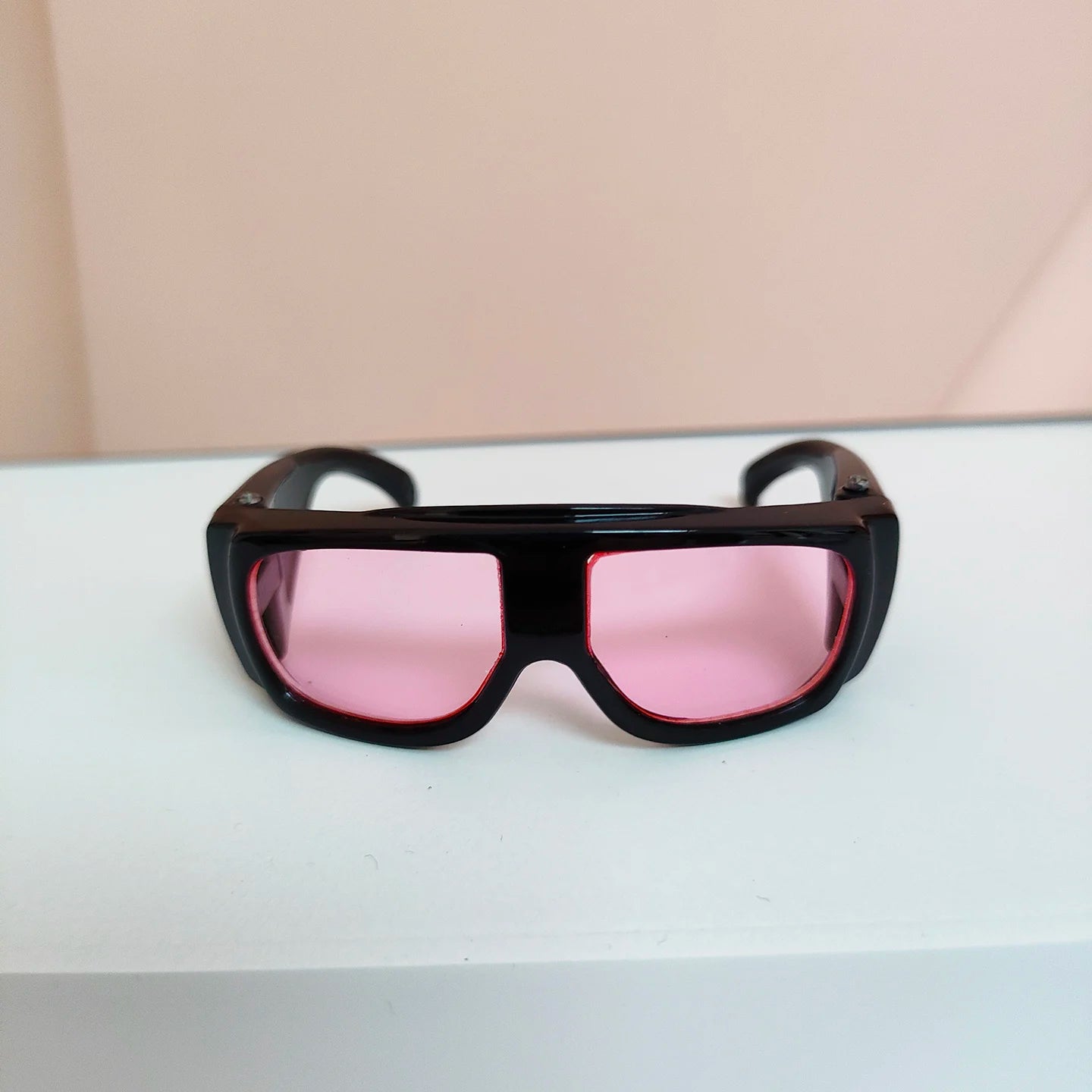 Doll Glasses 6.5cm Goggles Sunglasses for 17cm Labubu V1 V2 V3 Doll Accessories