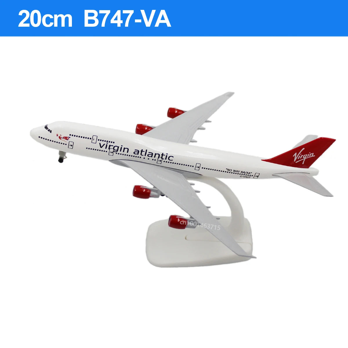 20CM Diecast Alloy Antonov An-225 "Mriya" B747 777 787 A380 350 330 Airplane Model 1/400 Scale