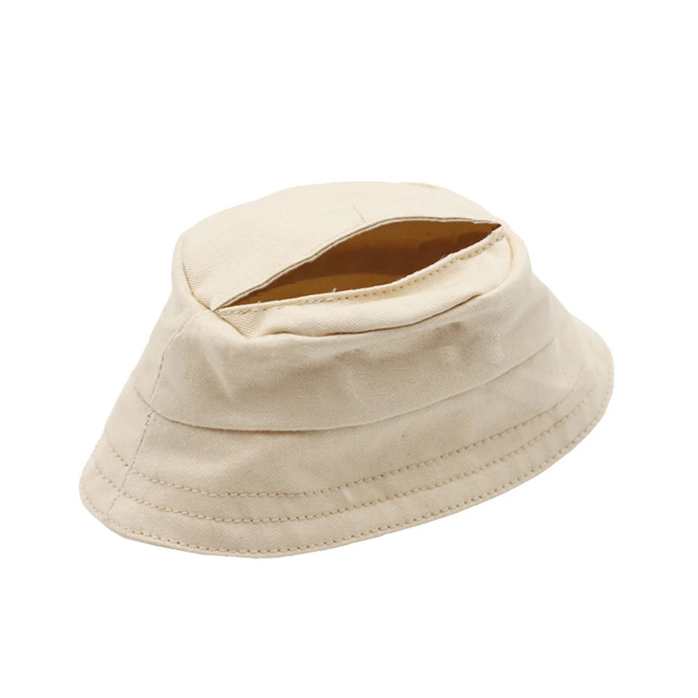 For 17cm LABUBU hat sit party macaron outfit doll bucket Hat Cute Doll Accessories Kids Girls Toys
