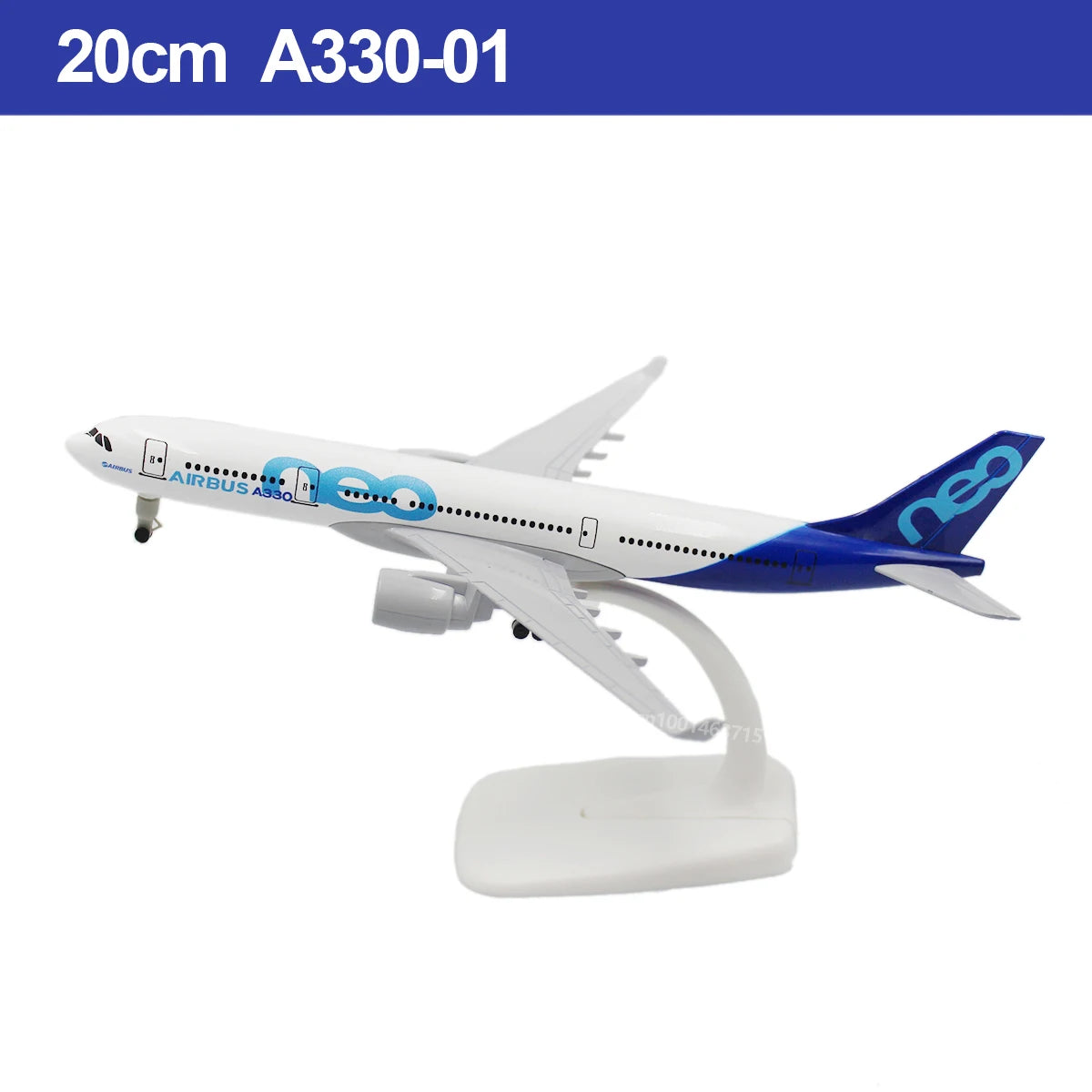 20CM Diecast Alloy Antonov An-225 "Mriya" B747 777 787 A380 350 330 Airplane Model 1/400 Scale