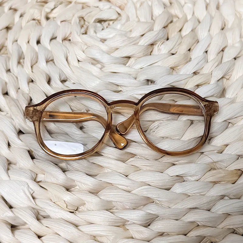 6.5cm Glasses for Labubu Accessories Transparent Plastic Glasses for Labubu Dolls Plush Doll for DIY Toys Doll Glasses Accessory