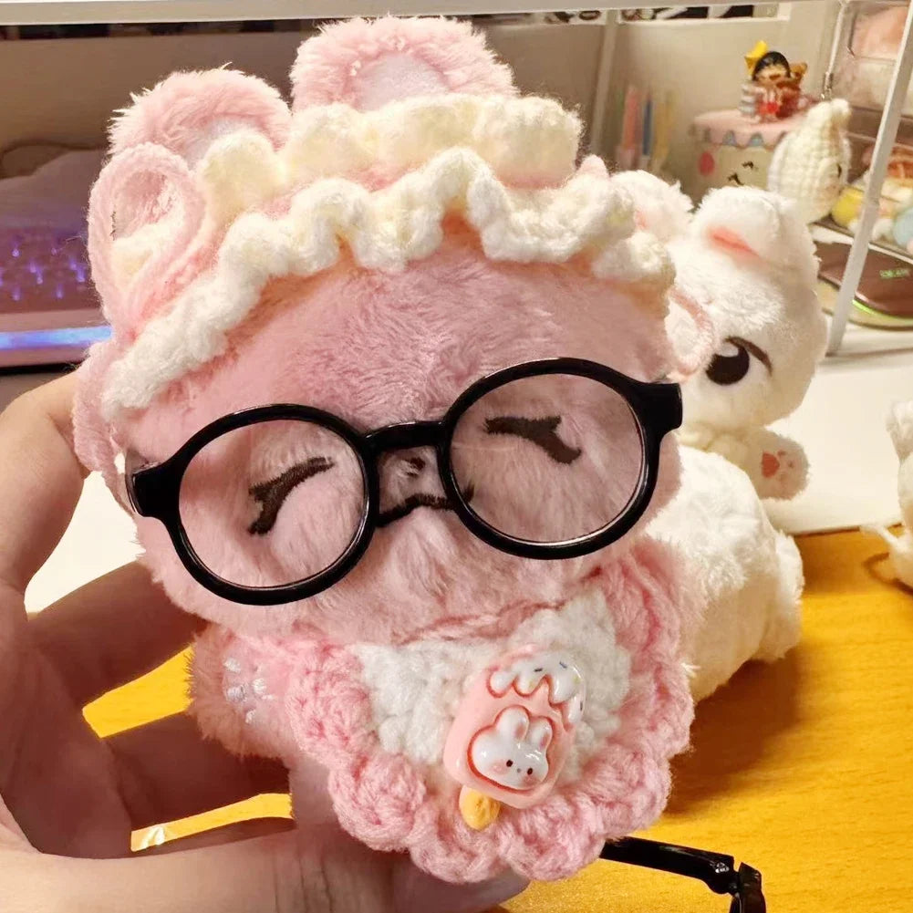 For 10/15cm Cotton/Ropa Labubu Glasses Cute Plastic Glasses Delicate Workmanship For Dolls Toy Glasses Accessories