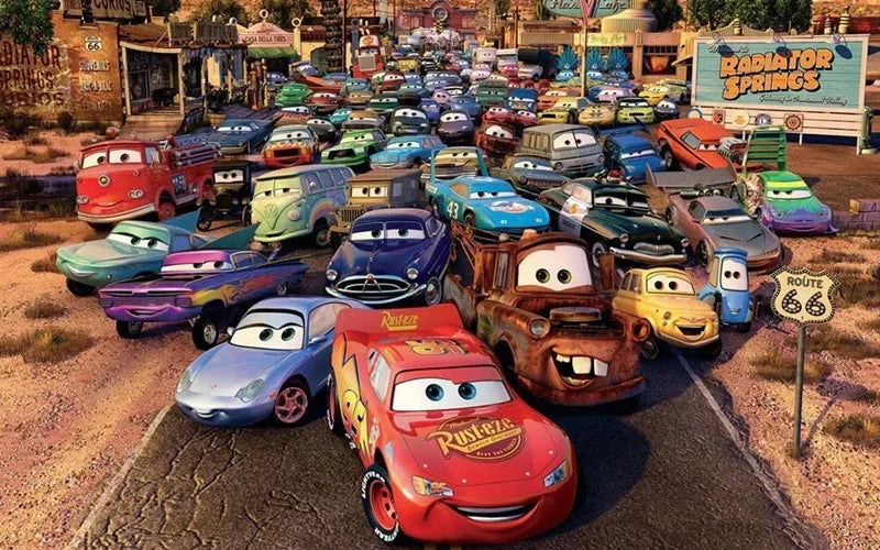 Mini 12 pcs Disney Pixar Cars 3 Piston Cup Rebound Car  Collection Lightning McQueen Jackson Storm PVC Car Model Toy for childre