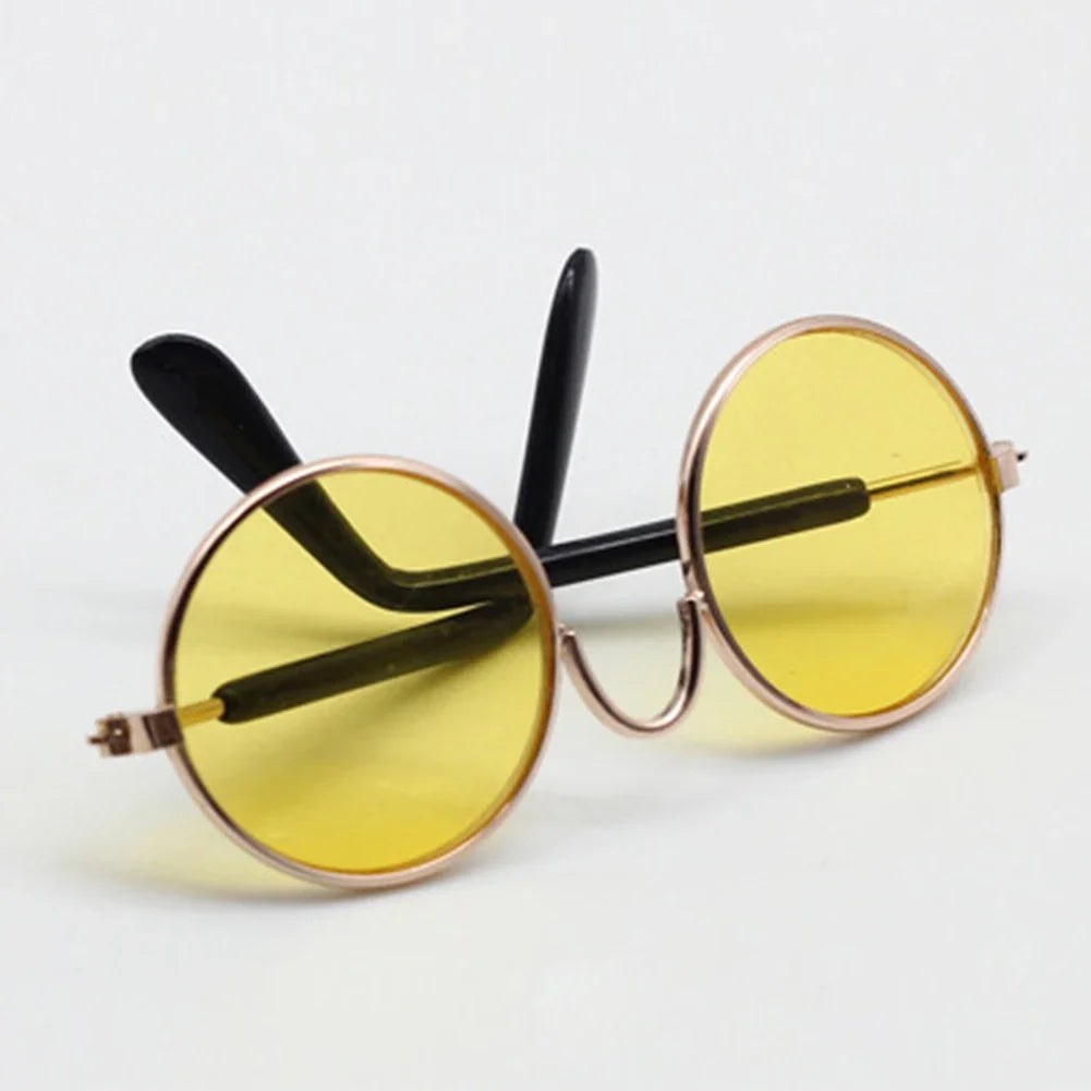 For 10/15cm Cotton/Ropa Labubu Glasses Cute Plastic Glasses Delicate Workmanship For Dolls Toy Glasses Accessories