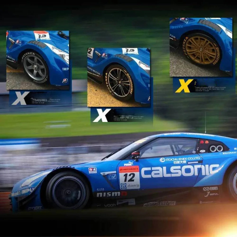 GTR 2.4G Drift Racing Car with，4WD Championship Off-Road Radio Remote Control Vehicle，Electronic Hobby Toy for Kids