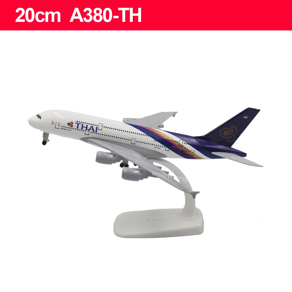 20CM Diecast Alloy Antonov An-225 "Mriya" B747 777 787 A380 350 330 Airplane Model 1/400 Scale