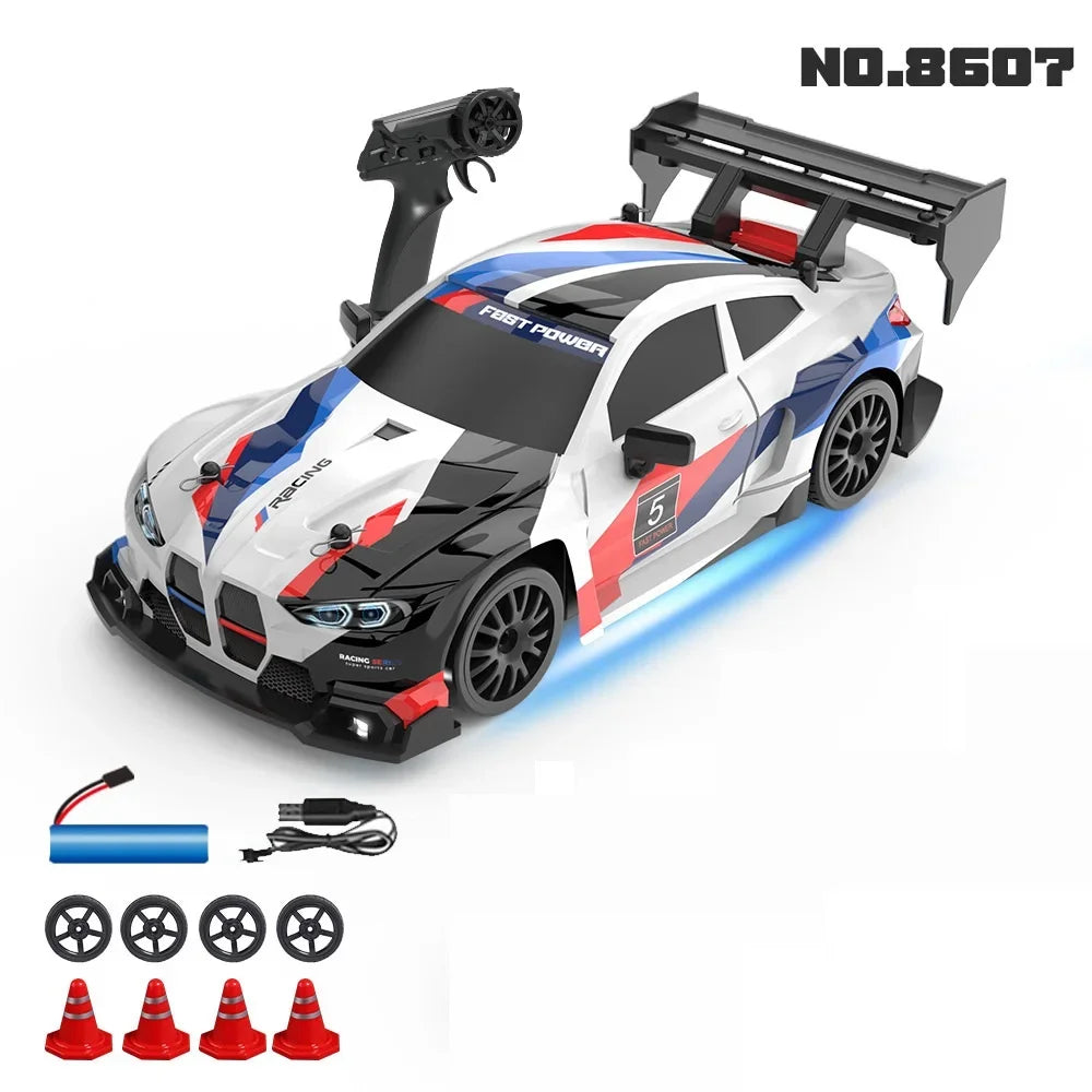 1:24 Mini 2.4G 4WD 30KM/h RC Drift Car GTRPRO AE86PRO - RTR Metal Tires, Ready to Race | Kids' Toy, Birthday Gift