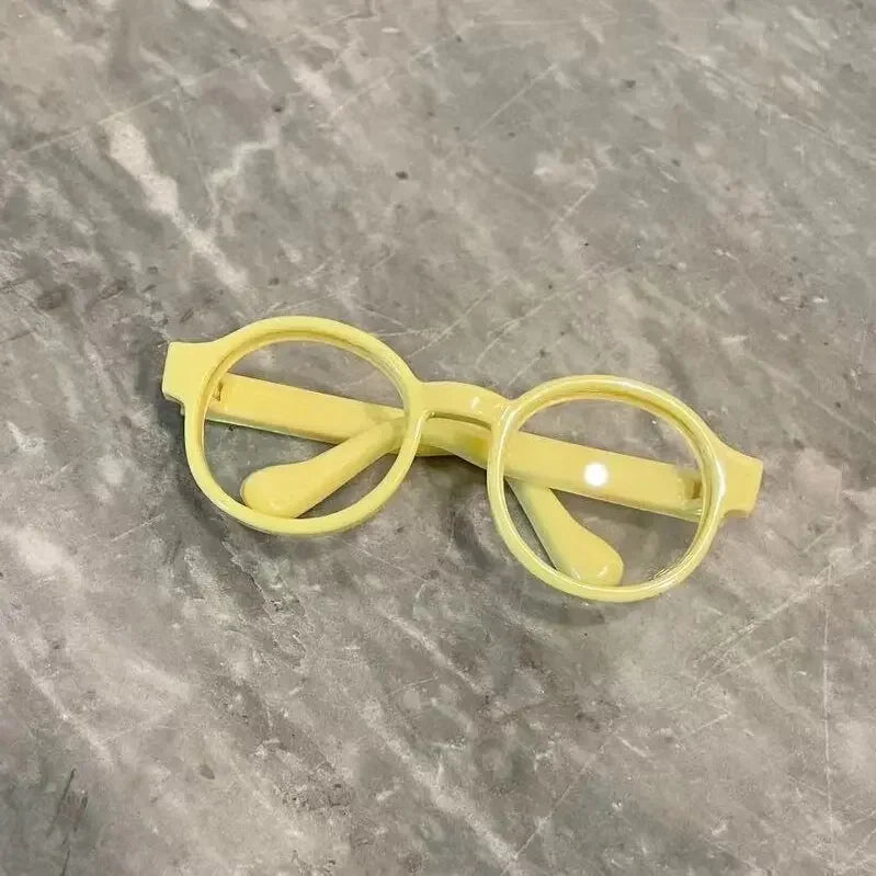 For 10/15cm Cotton/Ropa Labubu Glasses Cute Plastic Glasses Delicate Workmanship For Dolls Toy Glasses Accessories