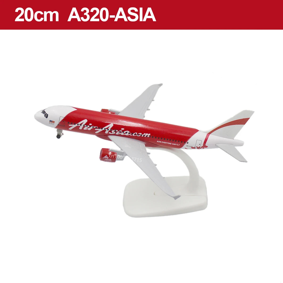 20CM Diecast Alloy Antonov An-225 "Mriya" B747 777 787 A380 350 330 Airplane Model 1/400 Scale
