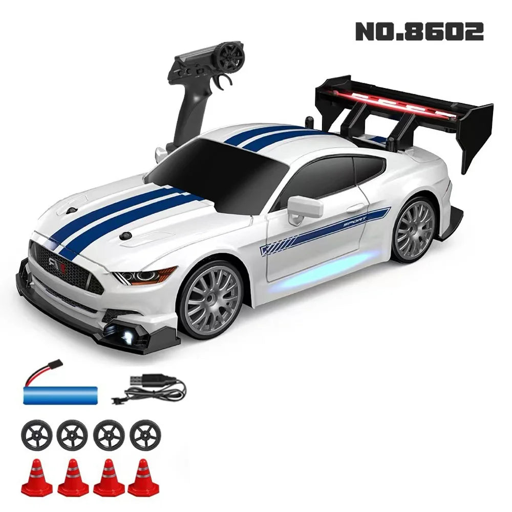 1:24 Mini 2.4G 4WD 30KM/h RC Drift Car GTRPRO AE86PRO - RTR Metal Tires, Ready to Race | Kids' Toy, Birthday Gift