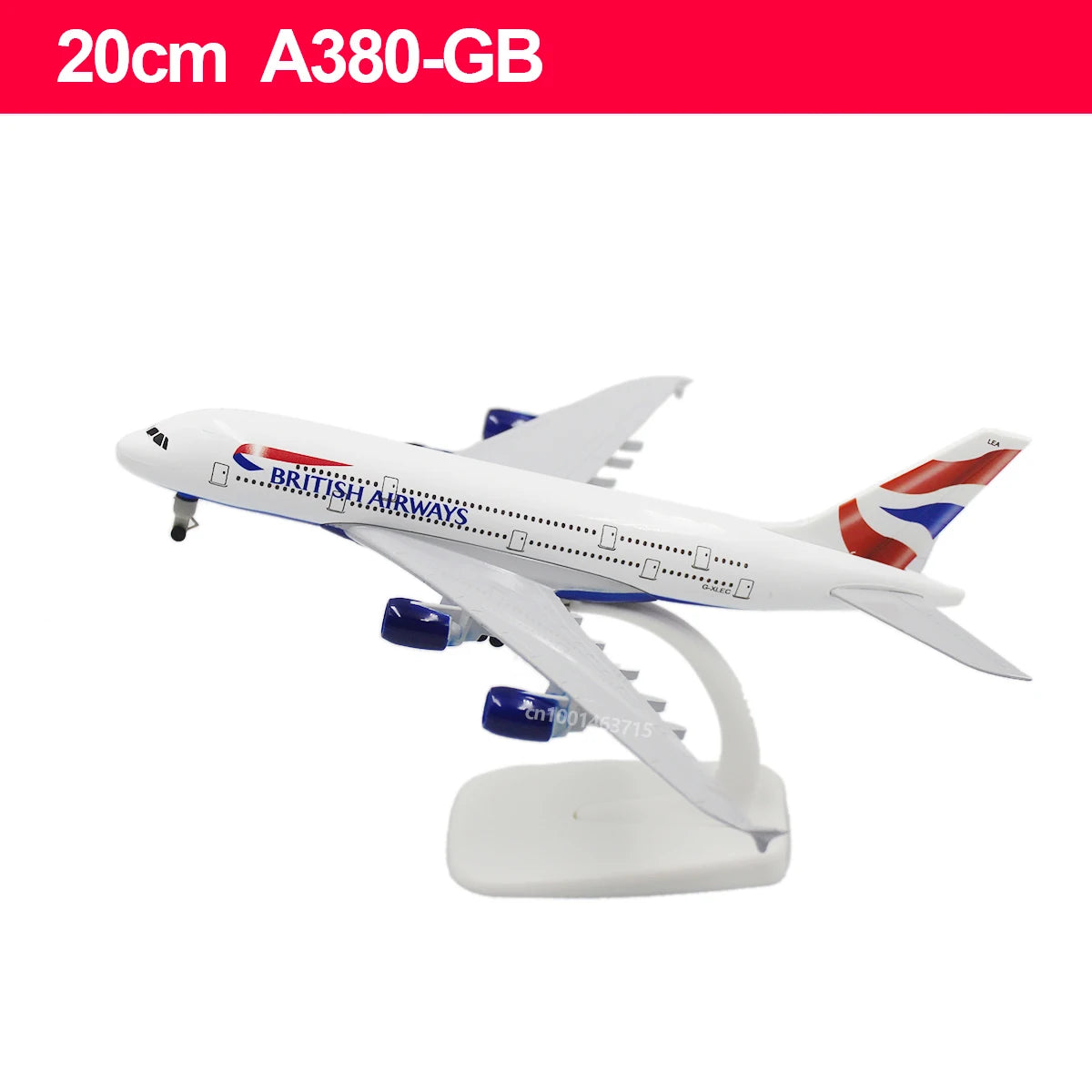 20CM Diecast Alloy Antonov An-225 "Mriya" B747 777 787 A380 350 330 Airplane Model 1/400 Scale