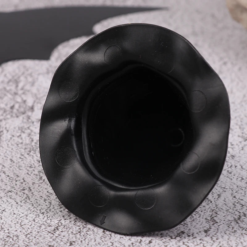 6/10Pcs Doll Felt Cloth Tiny Hats Ornament Cover Miniature Witch Hat Small Hats For Cake Decor Halloween Decoration Toy