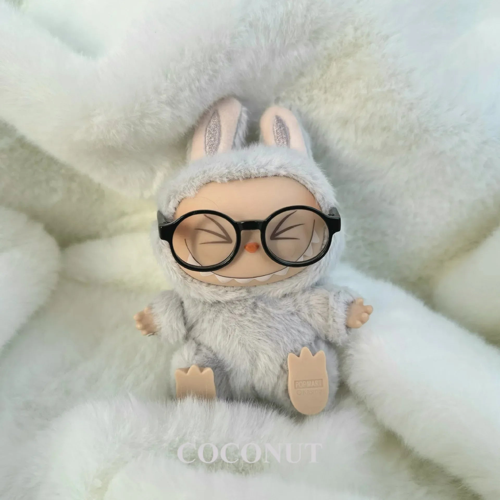 For 10/15cm Cotton/Ropa Labubu Glasses Cute Plastic Glasses Delicate Workmanship For Dolls Toy Glasses Accessories