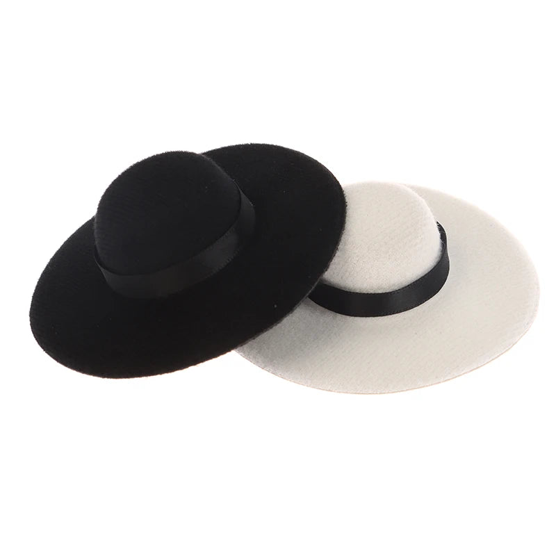 Miniature Doll Top Hat Craft Hats Mini Dollhouse DIY Toys Doll Clothes Accessory