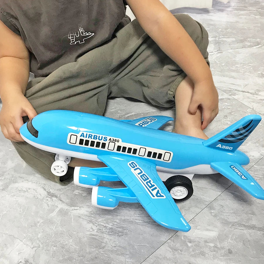 Large sized airplane toys, children's inertia airplane toy models, boys and girls, Christmas gifts, New Year gifts