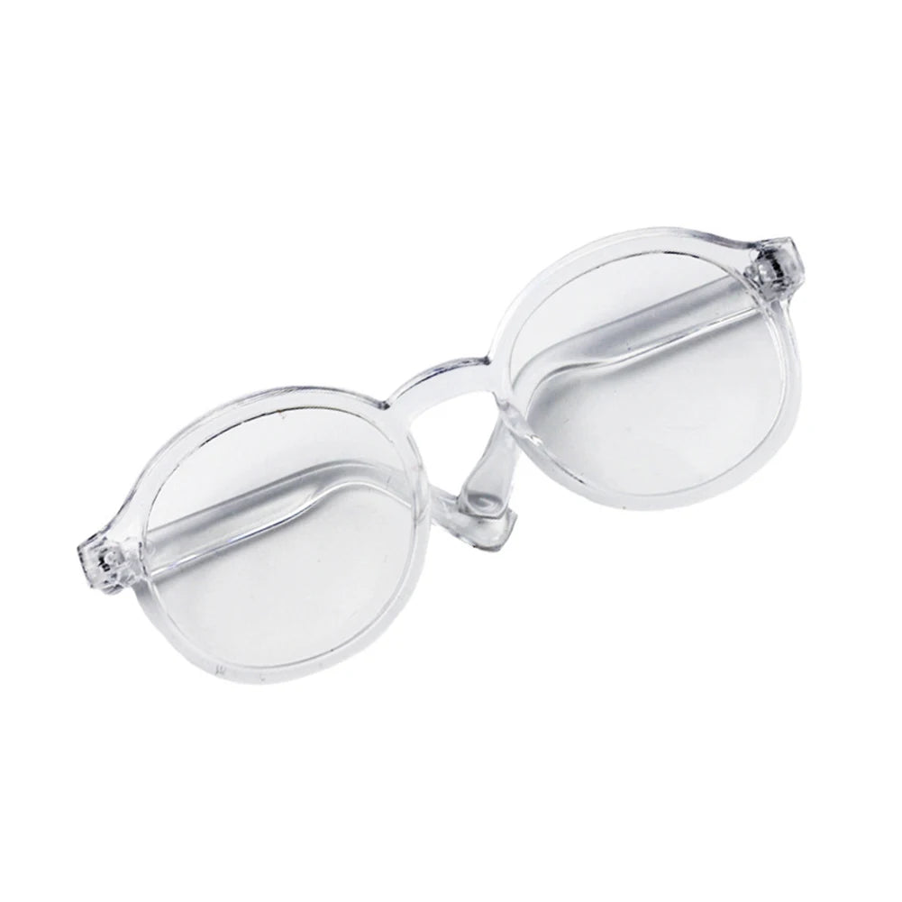 Labubu 6.5cm/9cm Fashion Accessories Cute Plastic  Glasses for 15cm/17cm Labubu for 60cm BJD Dolls and 1/3 BJD Dolls Toy Glasses