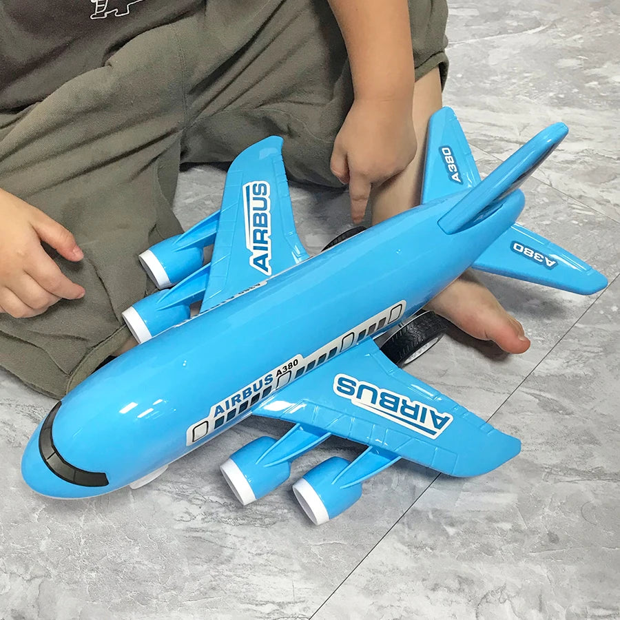 Large sized airplane toys, children's inertia airplane toy models, boys and girls, Christmas gifts, New Year gifts