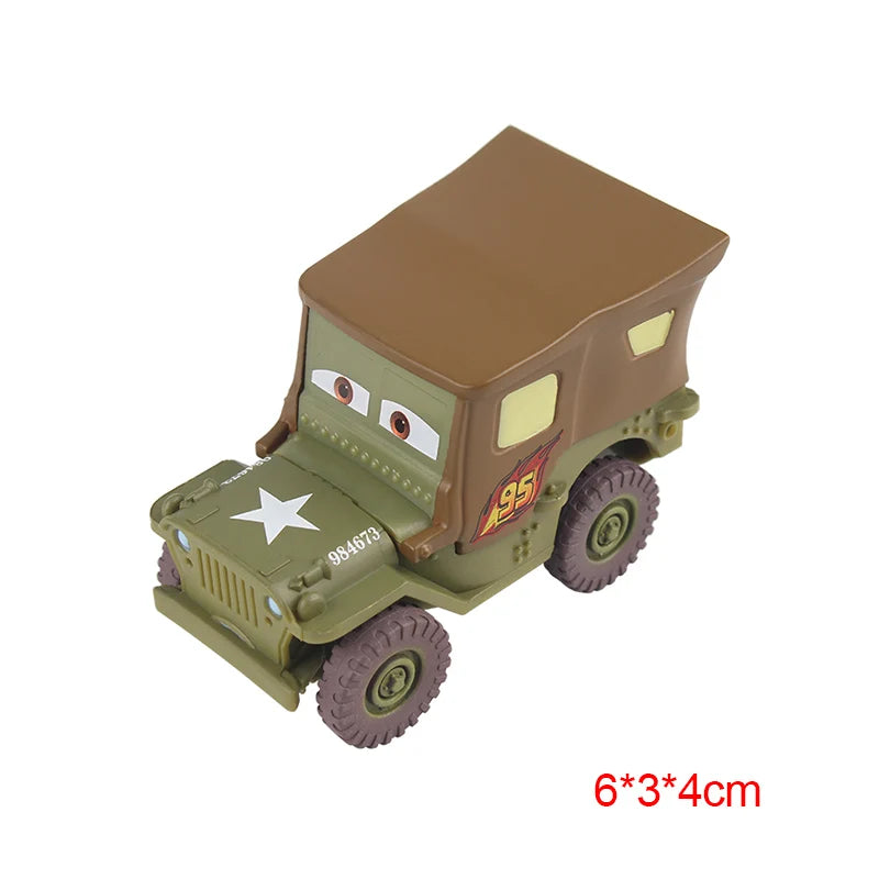 NEW Disney Pixar Cars 3 Toy Lightning McQueen Jackson Frank Airplane Champion Metal Diecast Model Car For Kid Birthday Xmas Gift