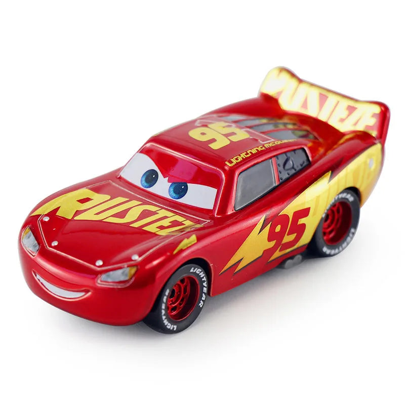 NEW Disney Pixar Cars 3 Toy Lightning McQueen Jackson Frank Airplane Champion Metal Diecast Model Car For Kid Birthday Xmas Gift
