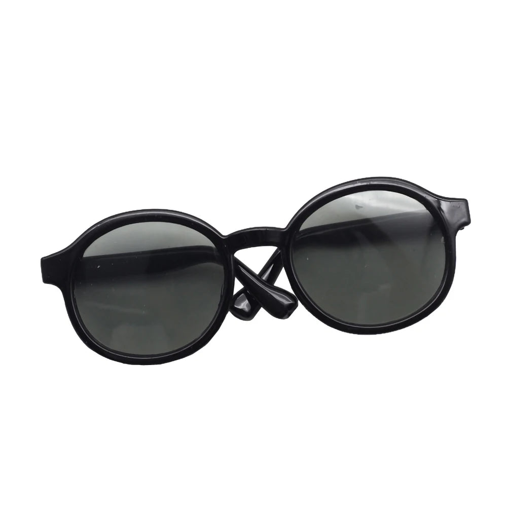Fashion Doll Glasses for 1/3 1/6 1/8 60cm BJD Blyth Doll Plush Toy Sunglasses DIY Accessories Dress Up Toys Gift