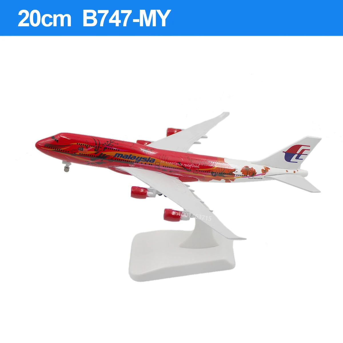 20CM Diecast Alloy Antonov An-225 "Mriya" B747 777 787 A380 350 330 Airplane Model 1/400 Scale
