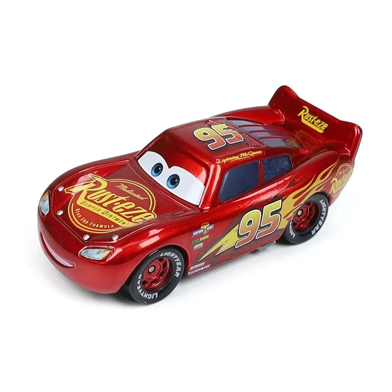 Disney Pixar Cars Metal Diecast Car Toy Lightning McQueen Matt Jackson Storm Ramirez 1:55 Alloy Pixar Car Boy Toy Birthday Gifts
