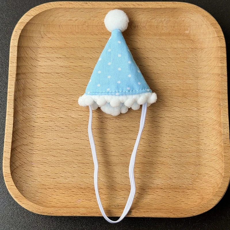 Cute Doll House Doll Hat Mini Birthday Hats Head Covers Cartoon DIY Doll Decoration Toy For Children