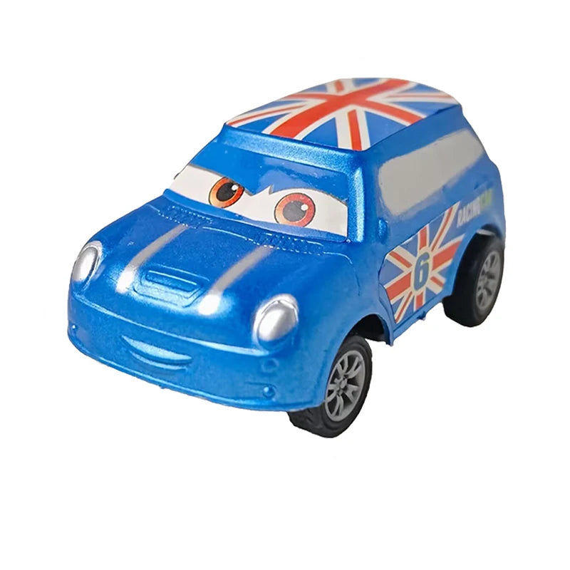 Mini 12 pcs Disney Pixar Cars 3 Piston Cup Rebound Car  Collection Lightning McQueen Jackson Storm PVC Car Model Toy for childre