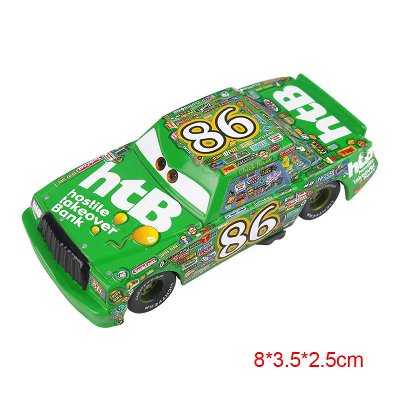 NEW Disney Pixar Cars 3 Toy Lightning McQueen Jackson Frank Airplane Champion Metal Diecast Model Car For Kid Birthday Xmas Gift